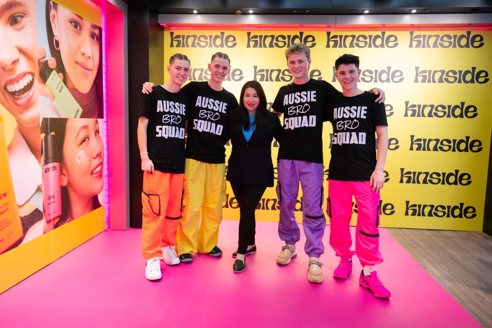 Kinside's Electrifying Launch Event: A Celebration of Youth, Community, and Skincare Innovation
