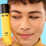 Teenager cleansing with Kinside Vibe Face Cleanser