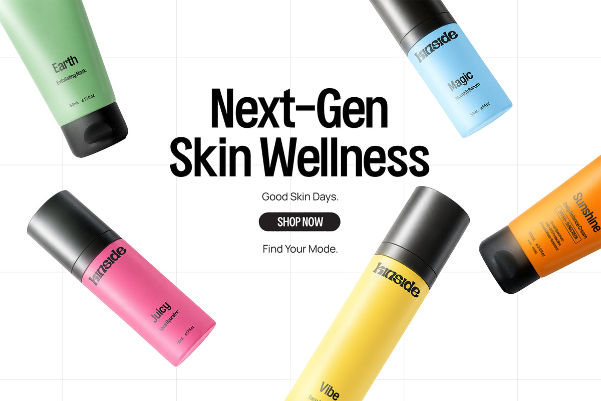 Kinside teen skincare range — homepage banner
