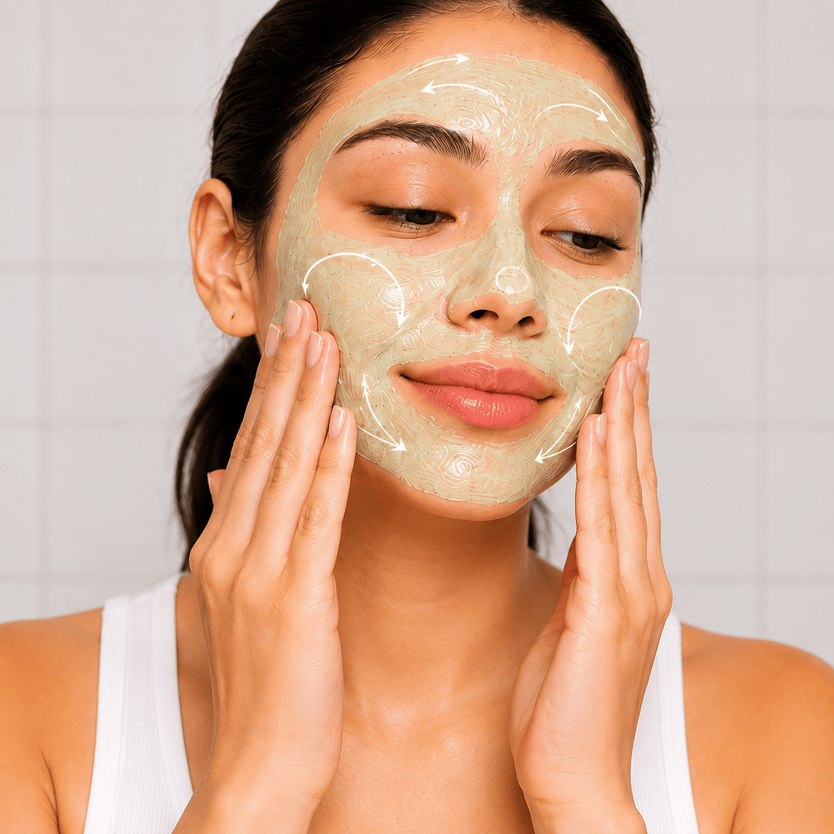 Step 2 of the Earth Exfoliating Mask routine
